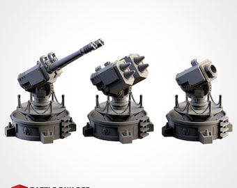 Sci Fi Anti Aircraft Turret