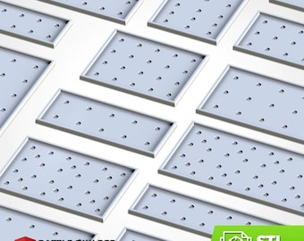 25mm Unit Movement Trays (Magnet Slots)