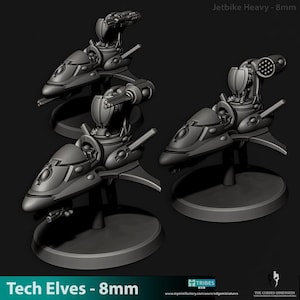 Tech Elves - 8mm Heavy Jetbikes