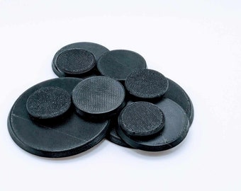 Bases redondas em miniatura para jogos de guerra de 32 mm/28 mm