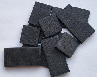 Bases quadradas em miniatura de PLA