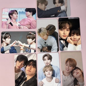 Conjunto Minsung - Lee Know e Han - Cartões de fotos não oficiais feitos por fãs