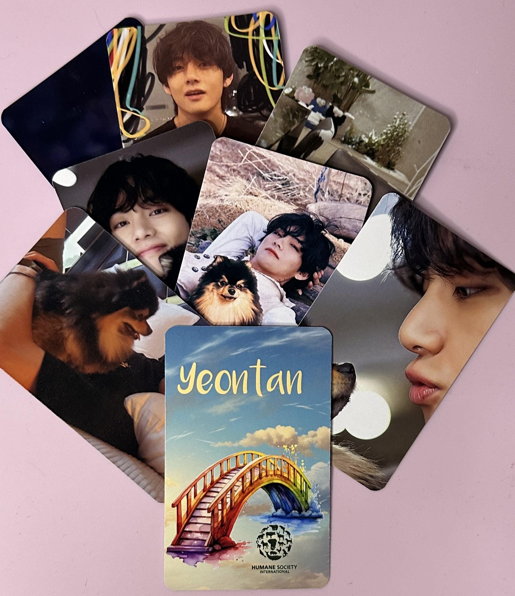 Taehyung Photocard - Etsy