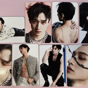Stray Kids - Bang Chan - Crystals - Unofficial Fan made Photocards