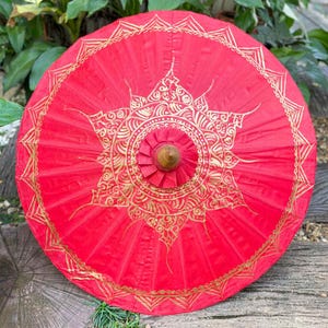 Thai bamboo parasol - Etsy.de