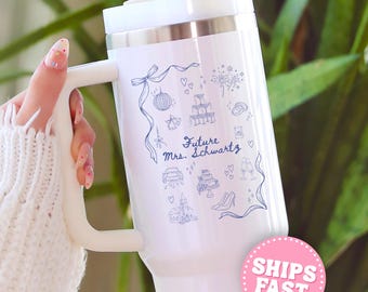 Personalized Future Mrs Tumbler Gifts for the Bride to be Cup for Mrs Tumbler 40 oz Bridal Shower Gift Engaged Tumbler forFuture Mrs Mug