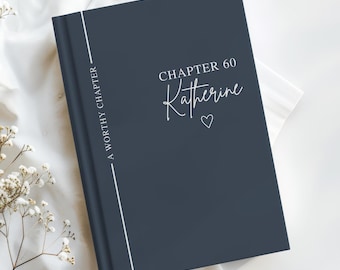 Chapter 60 Journal, Personalized 60th Birthday Gift for Women, 60th Birthday Gifts for Her Notebook for Turning 60 Milestone Journal for Him