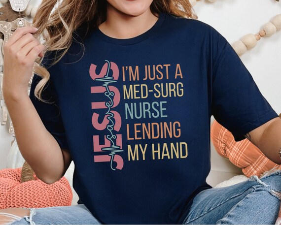 Surgical Nurse Crew Christmas Tree Medical Surg Nursing T-Shirt Surgical Nurse Crew Christmas Tree Medical Surg Nursing T-Shirt