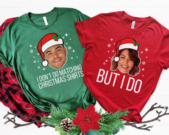 Di Natale Pigiama Abbinato Coppia Maglietta Personalizzata Chest Nuts,  Pigiama Natalizio Per Coppie