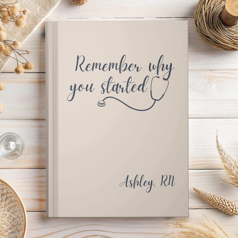 Nurse Custom Notebooks - Etsy