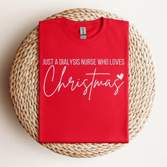 Santa's Favorite Dialysis Nurse Xmas Light Hat Christmas T-Shirt Santa's Favorite Dialysis Nurse Xmas Light Hat Christmas T-Shirt