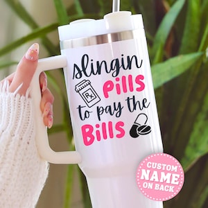 Custom Pharmacy Tech Tumbler Pharmacy Tech Gifts for Pharmacy Tech Cup Pharmacy Technician Travel Mug Pharm Tech 40oz Tumbler Pharm Tech Mug