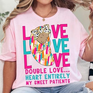 NICU Valentine Shirt for Work, Neonatal Nurse tshirt, NICU Nurse Valentine&#39;s Day Shirt, Neonatal ICU Nurse Gift for Coworker, Nicu Crew Tee