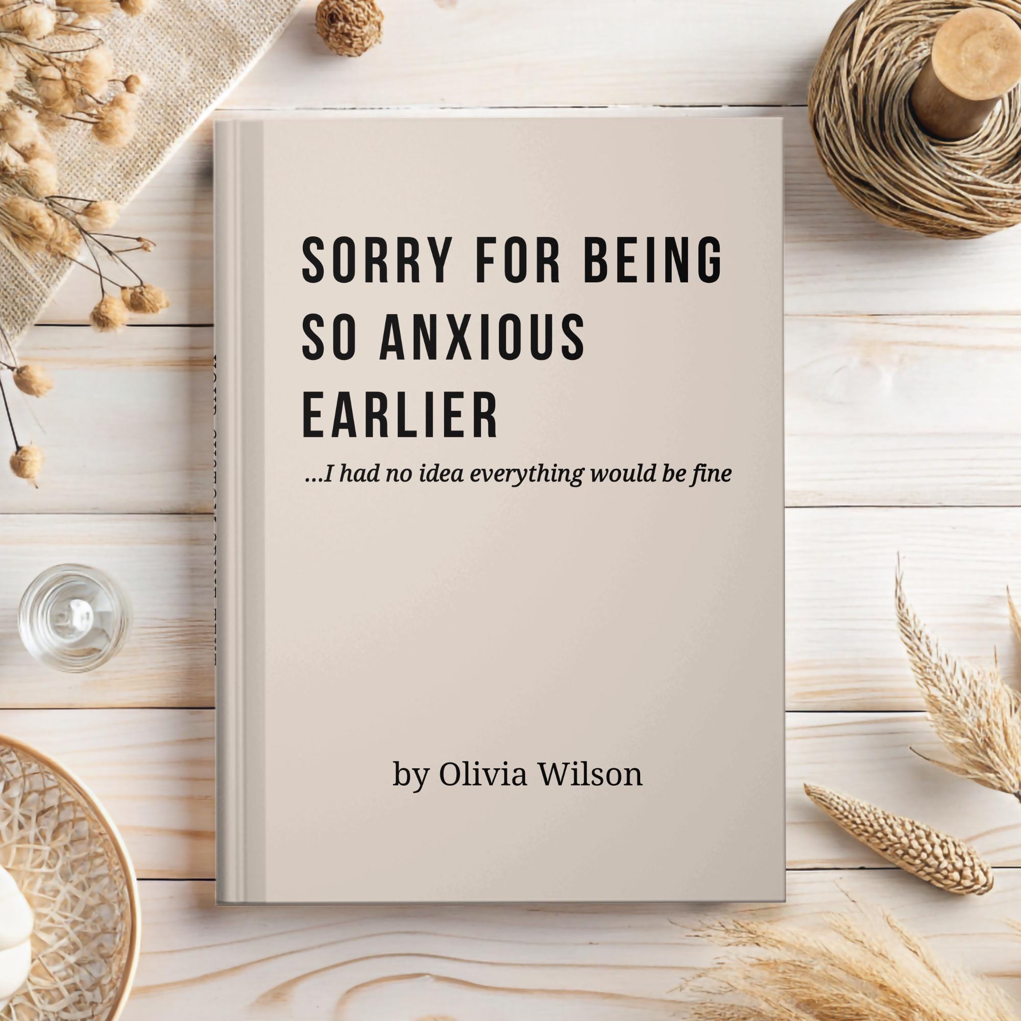 Personalized Anxiety Journal, Funny Overthinker Gift, Mental Health Notebook, Therapy Journal, Anxious Friend Gift, Custom Name Gift for Her