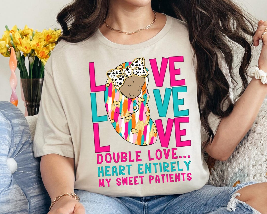 NICU Valentine Shirt for Work, Neonatal Nurse Tshirt, NICU Nurse ...