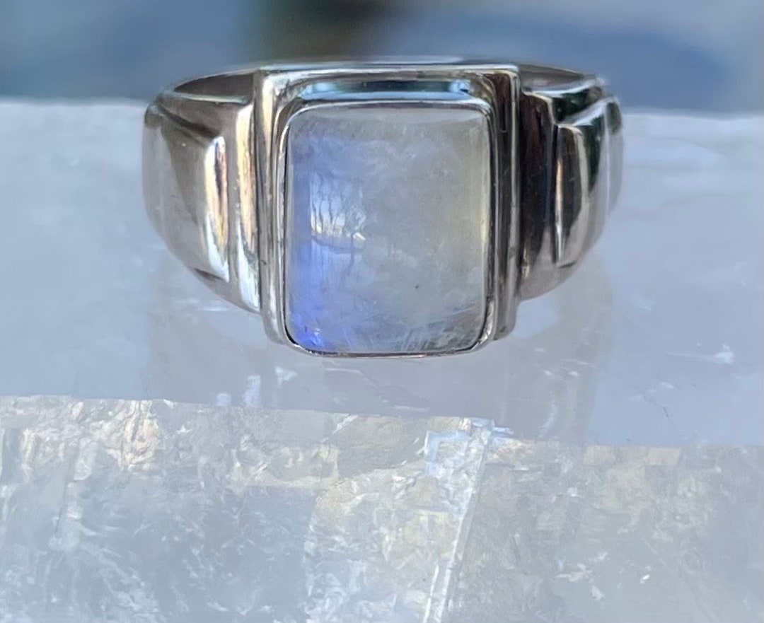 Nicky Butler Silver Rings Vintage Nicky Butler Genuine Moonstone Sterling Silver Ring - Etsy