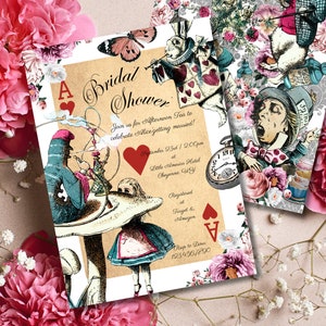 Bridal Shower Alice In Wonderland