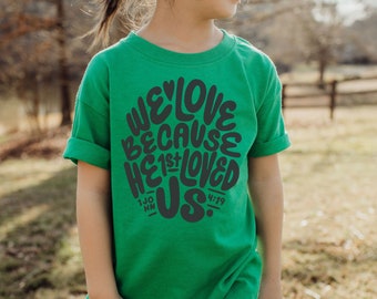 Kids Bible Verse Christian T-Shirt, Christian Gifts, Religious Gifts, Faith T-Shirt, Love, Christian Merch Apparel