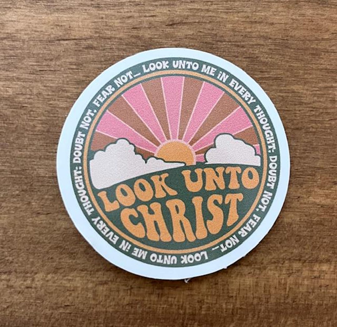 Yw Code Sticker YW Theme Look Unto Christ Stickers - Etsy
