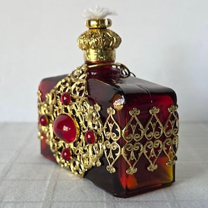 Amberina Oil Lamp - Etsy