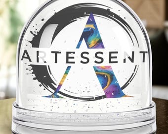 Custom Photo Snow Globe | Upload Your Own Picture | Shatterproof Plastic | Double Sided Print