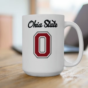 mmandiDESIGNS Ohio State Grandma Mug - Ceramic Coffee or Tea Cup - 15oz