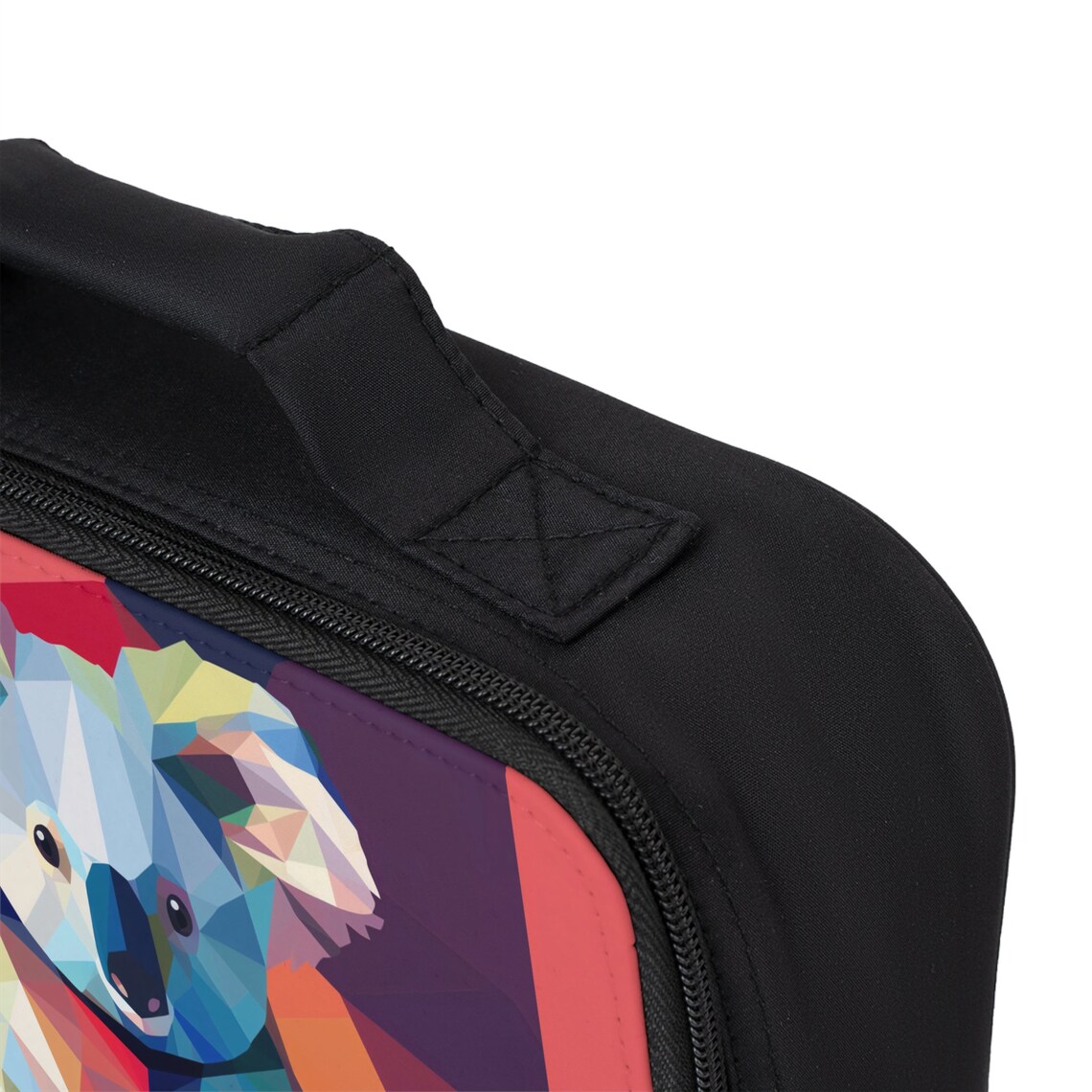 Babyhug Insulated Lunch Bag With Koala Print - Yellow