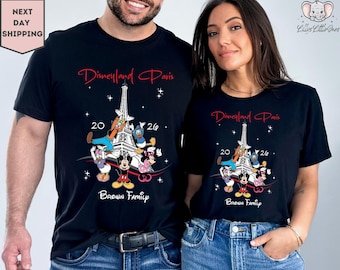 Disneyland Paris Shirt, Disneyland Paris Vacation Shirt, Eiffel Tower Shirt, 2026 Family Vacation Shirt, Disneyland Tee