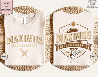 Two Sided Maximus Security Guards Shirt, Disney Tangled Rapunzel Princess Maximus Horse Shirt, Disneyland Family Trip Outfits