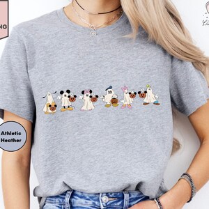 Disney Mickey Friends Halloween Shirt, Mickey and Friends Ghost Shirt, Retro Mickey Spooky Shirt, Disney Halloween Tee