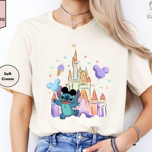 Stitch Shirt, Disney Tee, Disney Stitch Shirt, Stitch Disneyworld Shirt, Disney Vacation Shirts, Disney Castle Shirt, Magic Kingdom Shirt