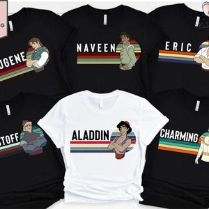 Disney Princes Shirt, Prince Aladdin Shirt, Prince Trip Tee, Prince Eric, Prince Eugene, Prince Charming, Prince Kristoff