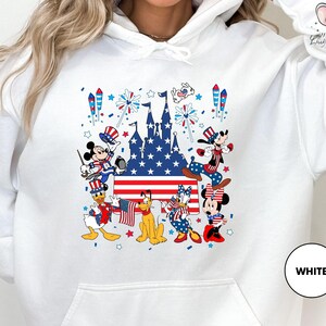 Mickey and Friends 4th July 2026 Shirt, Disney Independence Day Tee, Disneyland Family, Walt Disney World T-shirt image 4