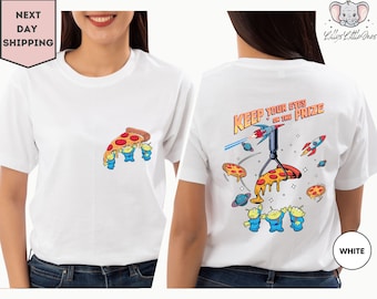 Toy Story Aliens Pizza Planet shirt, Funny Buzz Lightyear Aliens shirt, Disney Toy Story Land Tee, WDW Disneyland Family Trip 2025