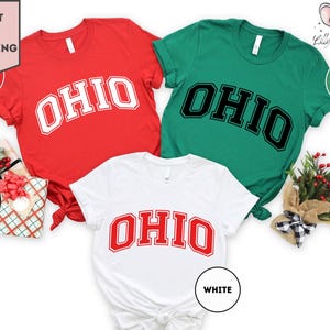 Ohio Shirt, Ohio Lover T-Shirt, State Ohio Shirt, Game Day Shirt, Ohio Graduate Gift, Retro Cincinatti T-Shirt