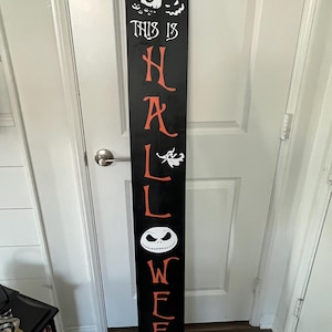 This is Halloween Porch Sign