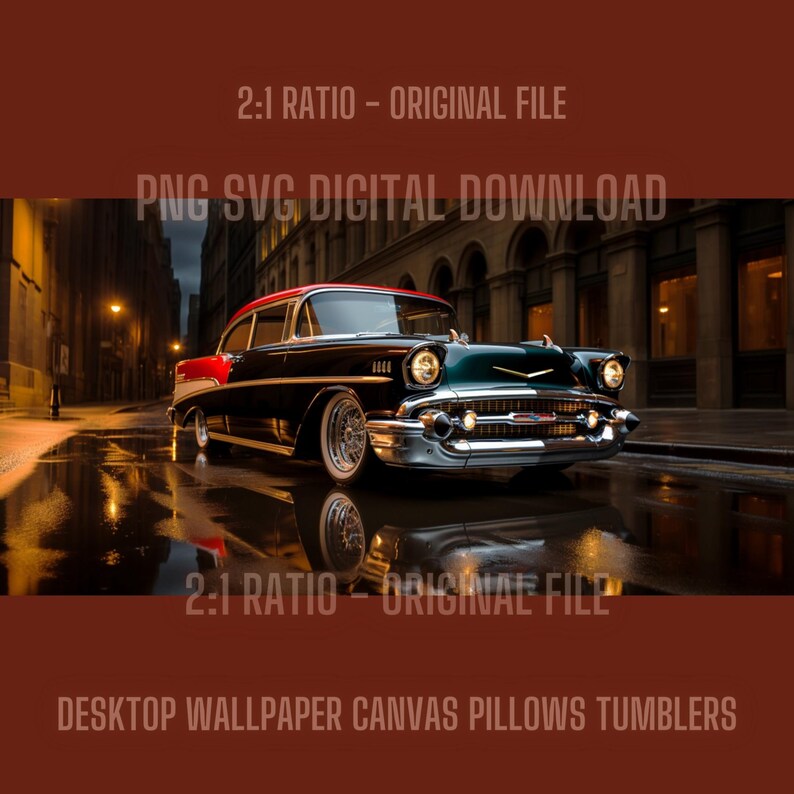 Vintage Muscle Car Night Drive Man Cave Gifts, Car Guy Gift Man Cave