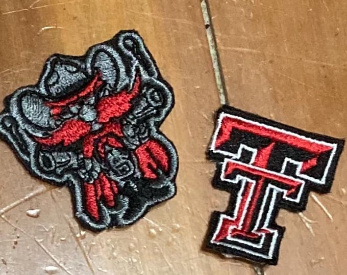 Texas Tech Raiders Collegiate Iron On Embroidered Patch