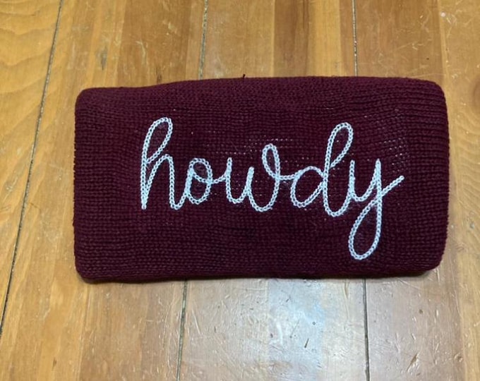 Collegiate Embroidered Crewneck Sweater