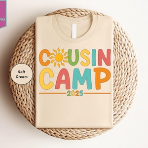 Cousin Camp 2025 Shirt, Summer Cousin Shirts, Cousin Crew 2025 Shirt, Matching Cousin Shirt, Summer Family Reunion