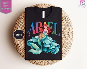 The Little Mermaid Shirt, Disney T-shirt, Women's Little Mermaid Ariel Shirt, Ariel Mermaid Shirt, Disney Ariel Shirt