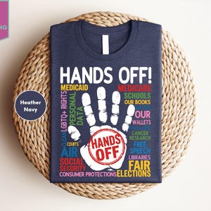 Hands Off Protest Shirt, Political Activism Hands Off Protest Tee, Hoodie, Save Public Lands, Medicare, Social Tee