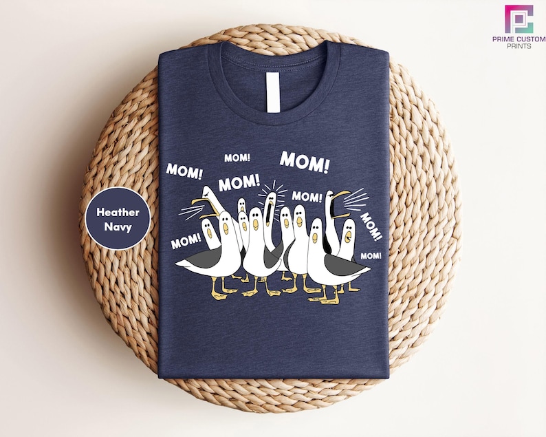 Camiseta de mamá de las gaviotas de Disney, Camiseta de mamá, mamá, mamá de las gaviotas de Buscando a Nemo, Regalo del Día de la Madre, Camiseta del Día de la Madre de Disney, Camiseta de las gaviotas de Nemo imagen 3