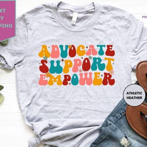 Advocate Shirt, Child Advocate Crewneck, Children&#39;s Advocacy Shirt, Support Empower Survivors