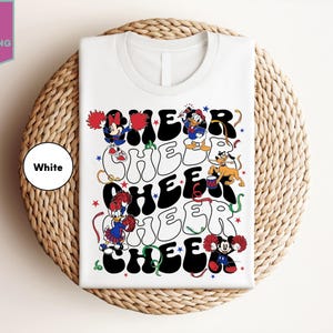 Camiseta de Mickey y sus amigos del Campeonato Disney Summit 2025, camiseta de los Campeonatos de Animación y Baile de WDW