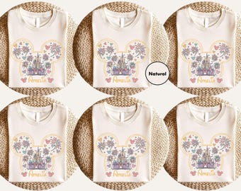 Camiseta personalizada de viaje a Disney 2026, camiseta de viaje a Disney, camiseta de vacaciones familiares de Disney, camiseta a juego de la familia Disney