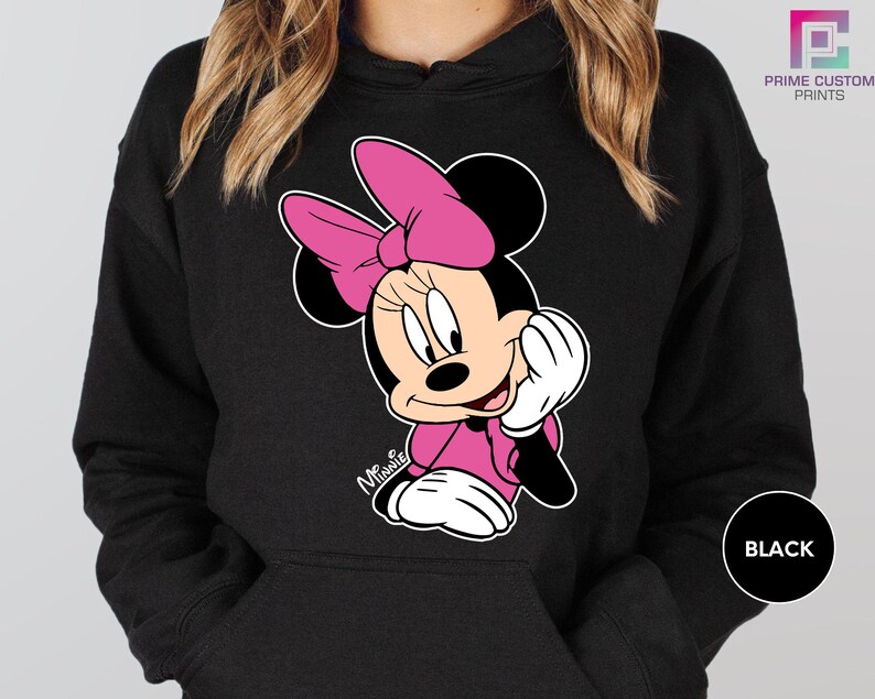 Disney Classic Minnie Mouse Shirt Retro Minnie T-Shirt for Disneyland Trip, Disneyland Holiday Family Matching Shirt, Disney Minnie Gift bild 4