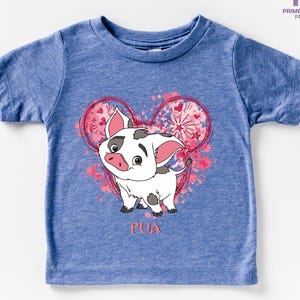 Disney Moana Family Shirt, Tala, Pua, Hei Hei, Maui And Baby Moana Shirt, Moana & Maui Shirt, Disneyland Group Vacation Sweatshirt image 3