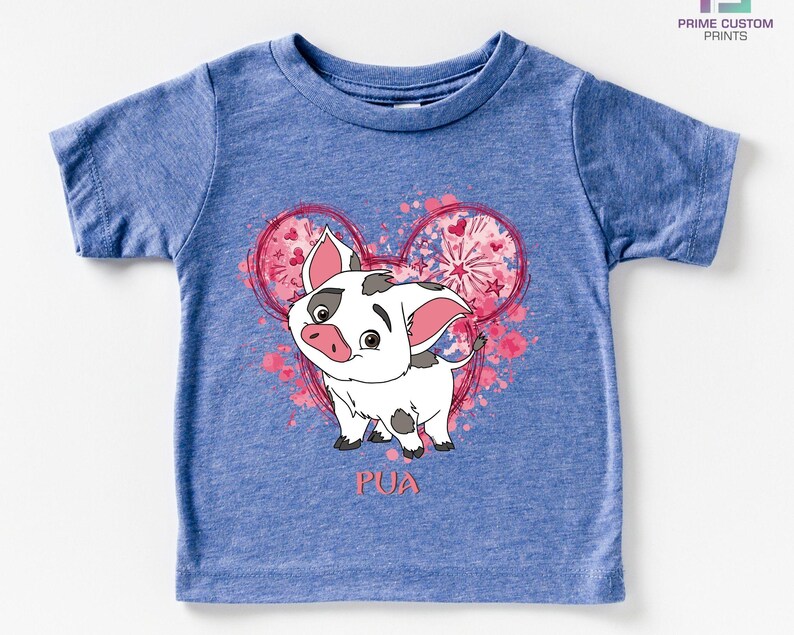 Disney Moana Family Shirt, Tala, Pua, Hei Hei, Maui And Baby Moana Shirt, Moana & Maui Shirt, Disneyland Group Vacation Sweatshirt image 3