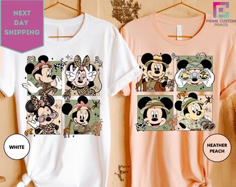 Disney Animal Kingdom Mickey Safari Shirt, Vintage Animal Kingdom Shirt, Disney Safari Trip Shirt, Disneyworld Shirts